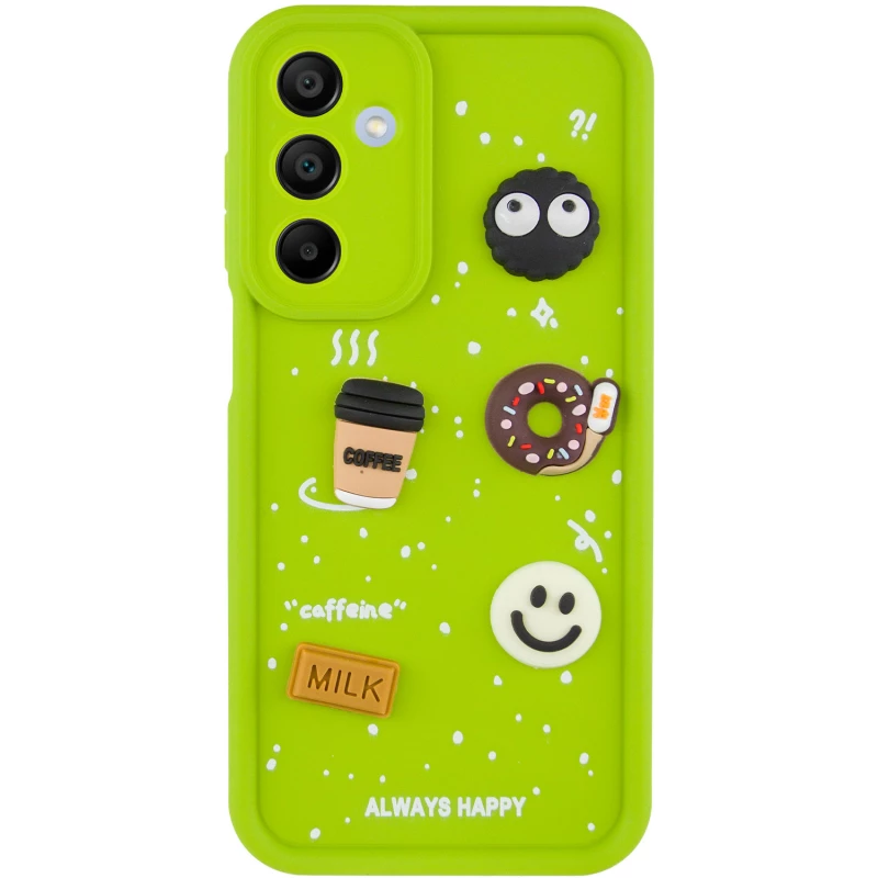 Чохол TPU Toys Case для Samsung Galaxy A16 4G/5G – Light Green / Always Happy. Фото 3 з 9