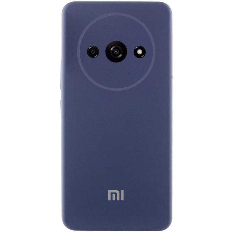 

Чехол Silicone Case Lakshmi Premium L с закрытой камерой для Xiaomi Redmi A3 (Темно-синий / Midnight blue), Темно-синій / midnight blue