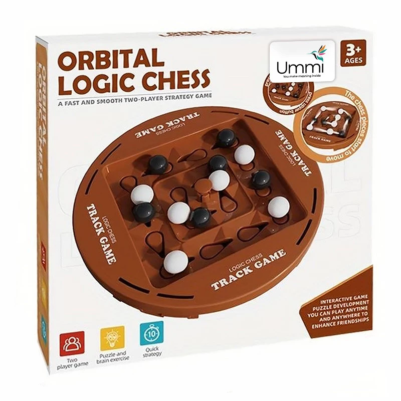 Настільна інтерактивна гра Ummi ME-155 Orbital Logic Chess – Brown. Фото 6 з 6