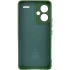 Чохол Silicone Case Lakshmi з закритою камерою на Xiaomi Redmi Note 13 Pro+ – Зелений / Dark green. Фото 3 з 6