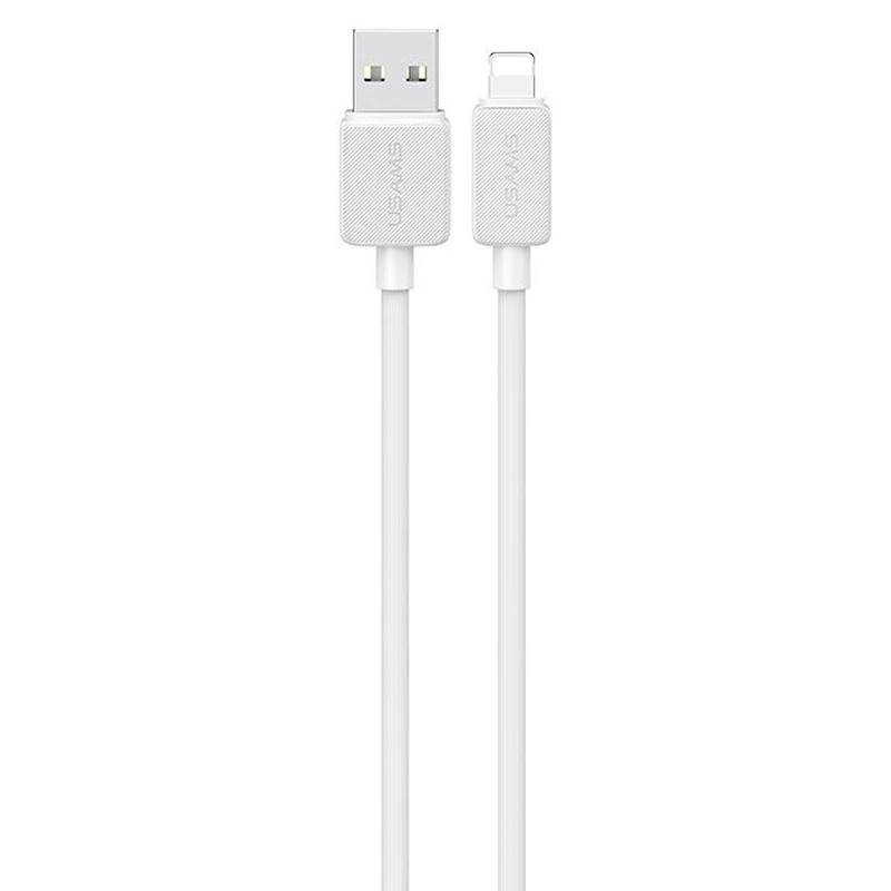 

Дата кабель USAMS US-SJ689 USB to Lightning 2.4A KY Series (1m) (White)
