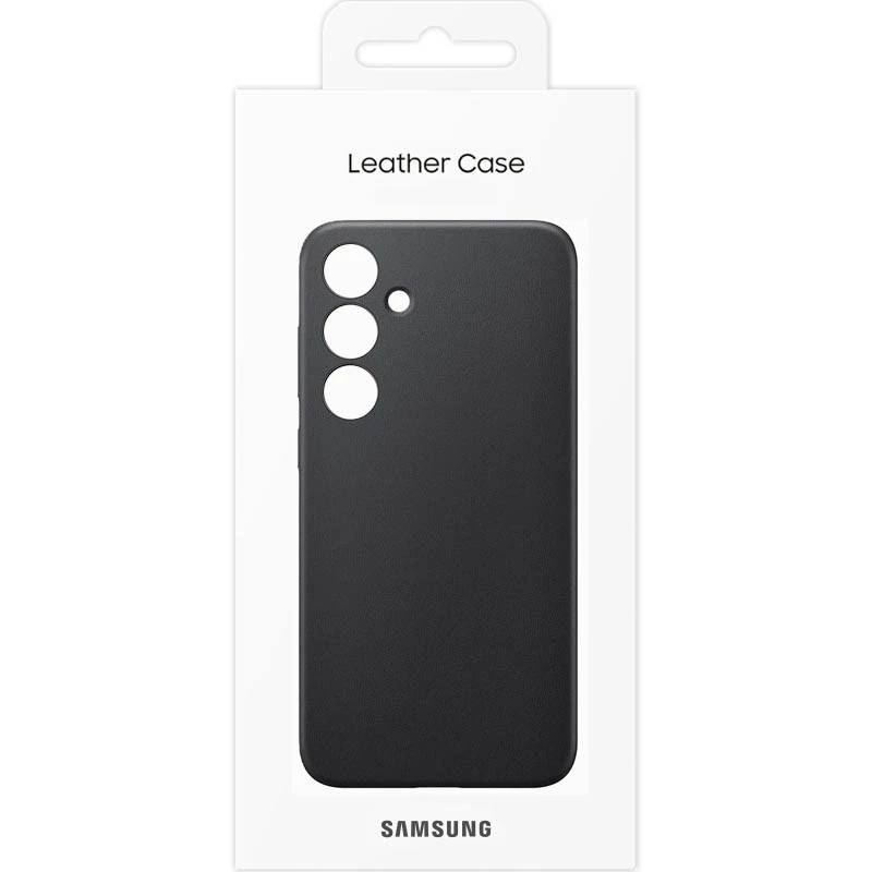 Кожаный чехол Leather Case Premium для Samsung Galaxy S25 – Black. Фото 7 из 7