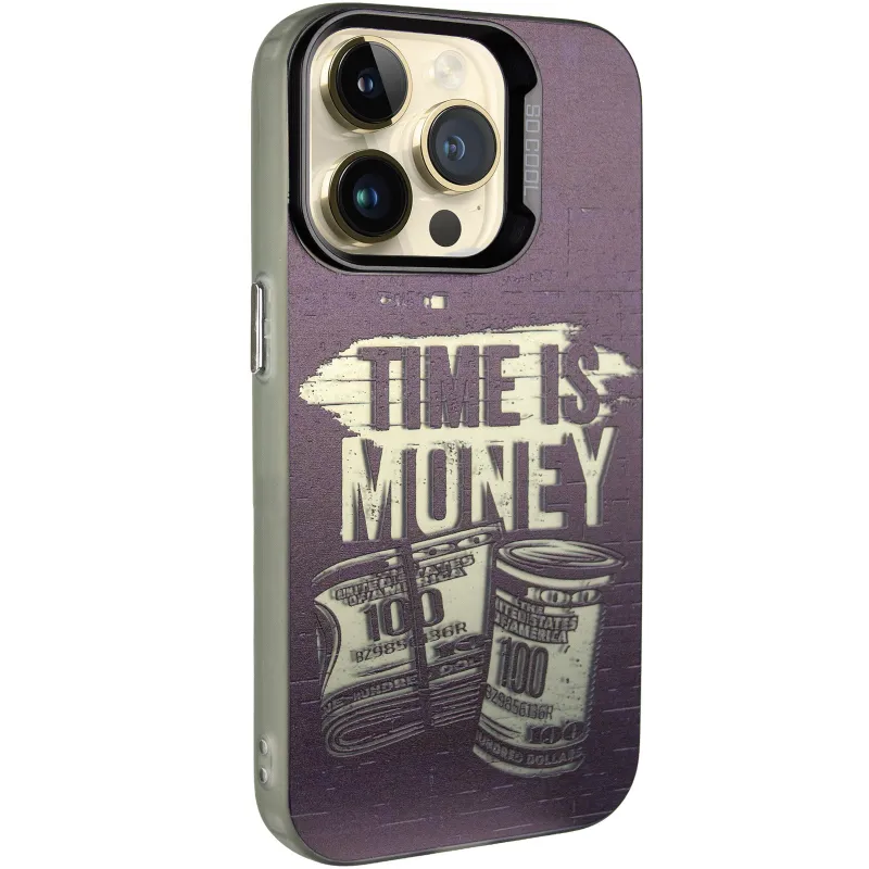 Чохол TPU+PC Street Art для Apple iPhone 14 Pro (6.1") – Time Money. Фото 1 з 6