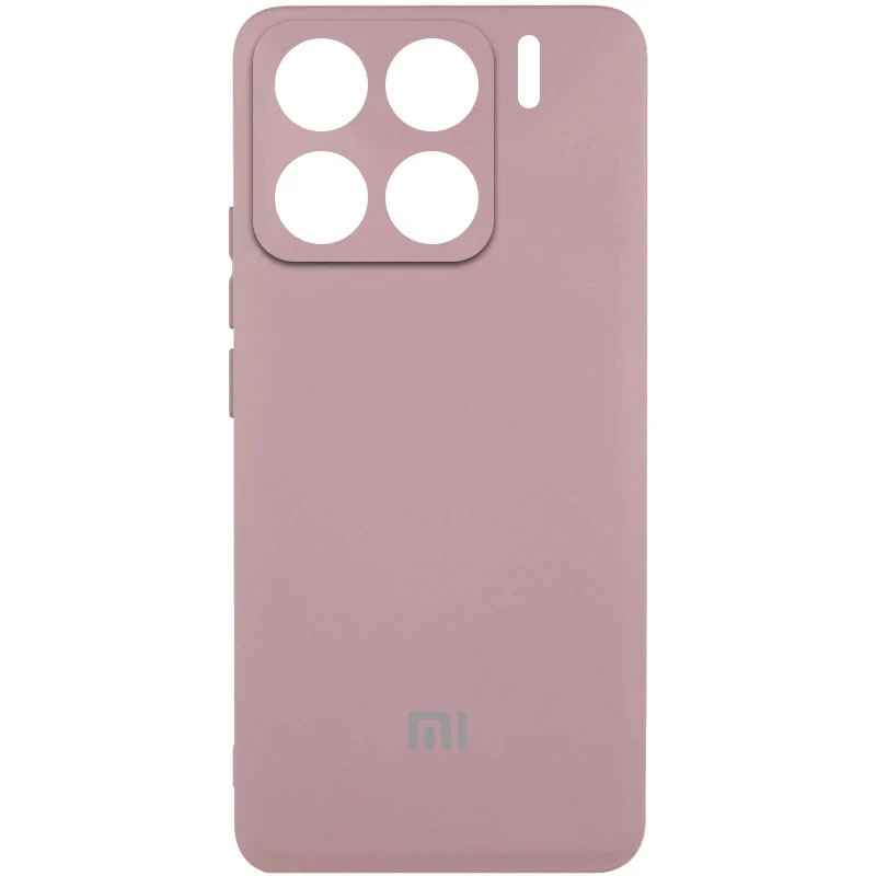 Силиконовый чехол Cover Lakshmi с защитой камеры для Xiaomi 15 Pro – Розовый / Pink Sand. Фото 1 из 3
