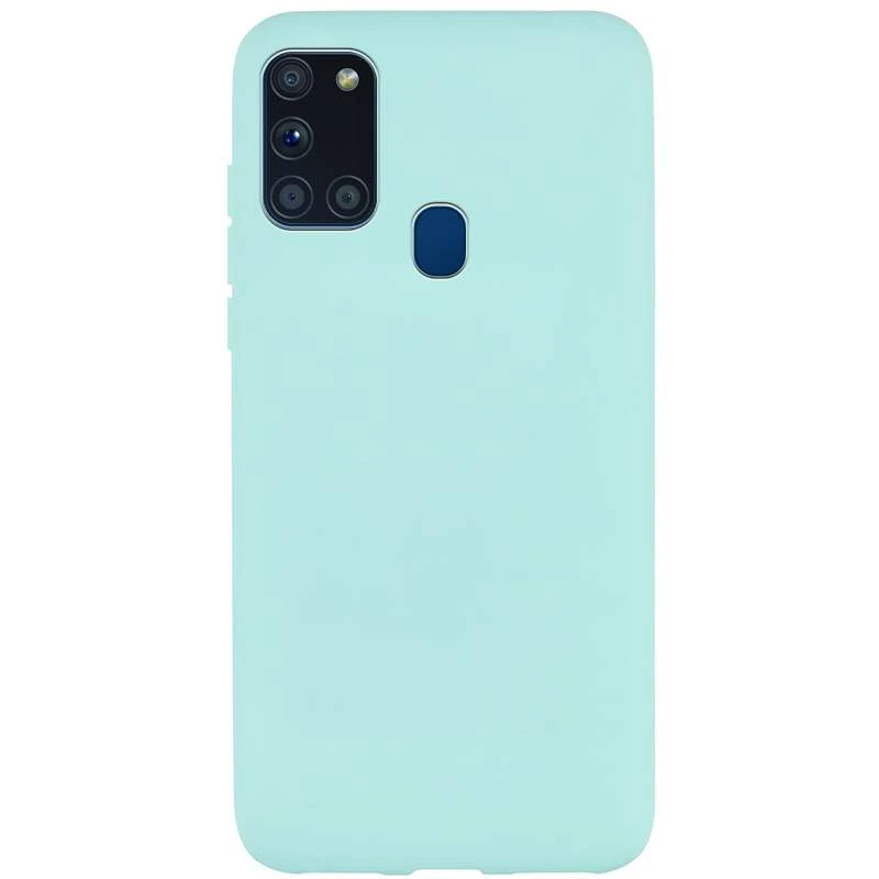 

Кольоровий сіліконовий чохол на Samsung Galaxy A21s (Бірюзовий)