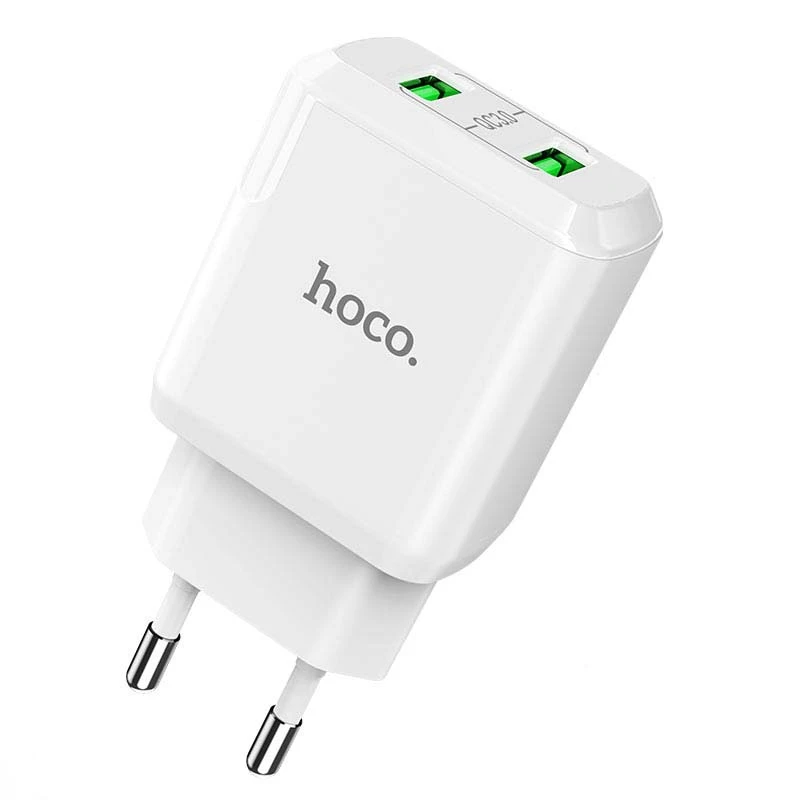 

СЗУ HOCO N6 QC3.0 (2USB/3A) (Белый), Білий