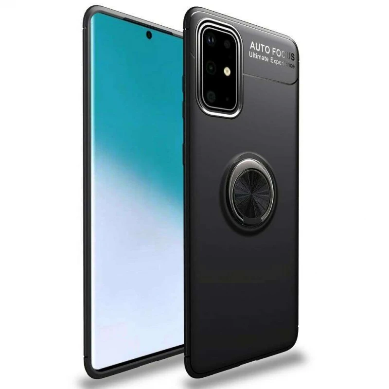 

Чохол Deen ColorRing з кільцем на Samsung Galaxy A51 (Чорний / Чорний)