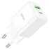 МЗП Hoco N28 Founder 20W Type-C + USB – White. Фото 1 з 3