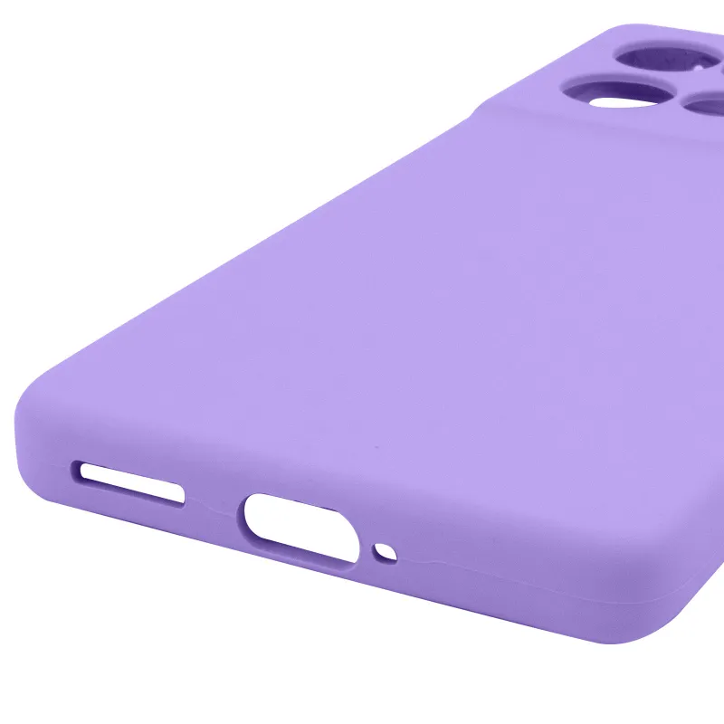 Чехол Silicone Cover Ummi Lakshmi Full Camera (AA) для Motorola Edge 50 Neo – Сиреневый / Dasheen. Фото 6 из 6