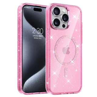 Чехол с блестками и MagFit для Apple iPhone 12 Pro (6.1") фото 1 Чехол с блестками и MagFit для Apple iPhone 12 Pro (6.1") фото 1 из 2