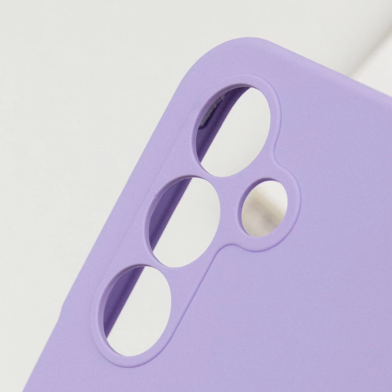 Чохол Silicone Case Lakshmi Plus з закритою камерою на Samsung Galaxy A05s – Бузковий / Dasheen. Фото 18 з 18