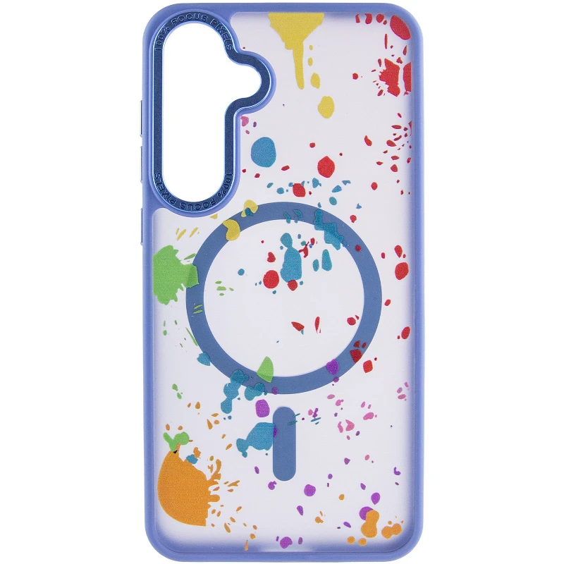 Чехол абстракция рисования с MagSafe для Samsung Galaxy S25 – Lazure. Фото 3 из 7