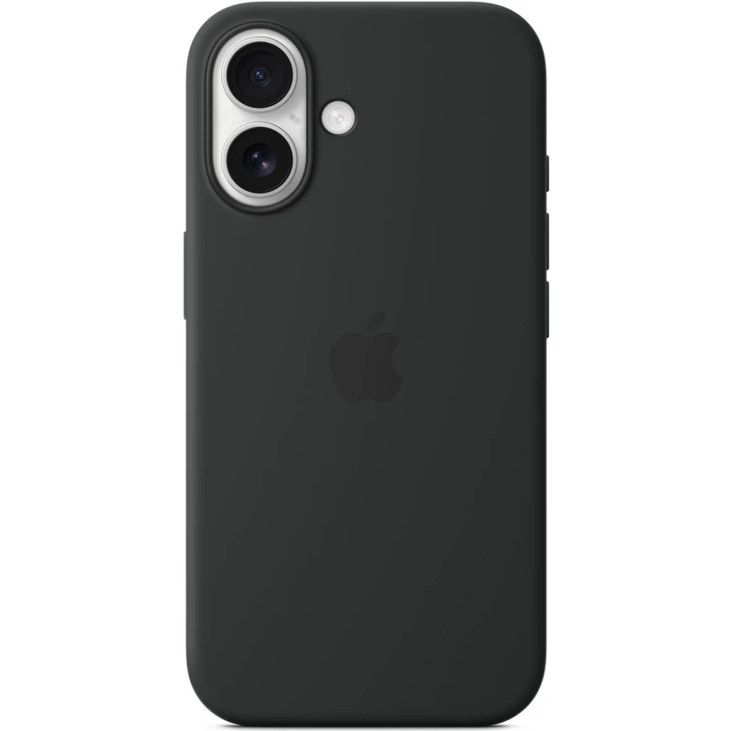 Силіконовий чохол ААА with Magsafe connection для Apple iPhone 16 – Black. Фото 3 з 11