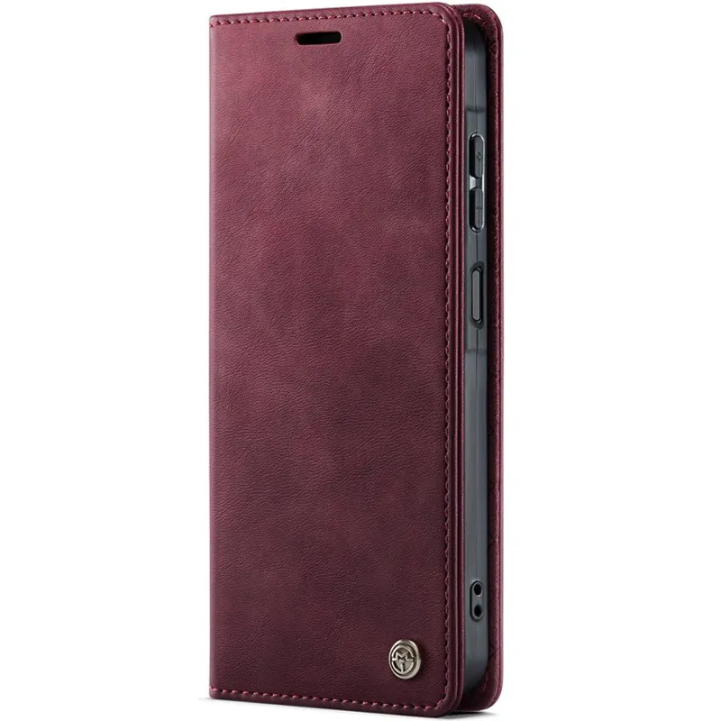 Шкіряний чохол-книжка CaseMe Nappa leather для Samsung Galaxy A06 – Red. Фото 1 з 10