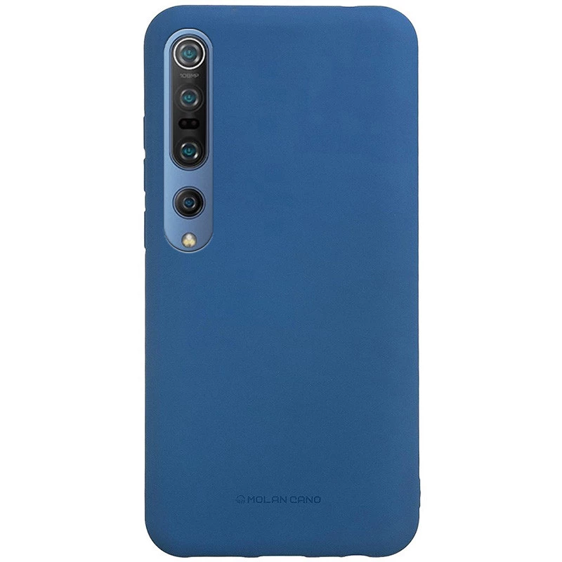 

Силіконовий чохол Molan Cano Smooth на Xiaomi Mi 10 / Mi 10 Pro (Синій)