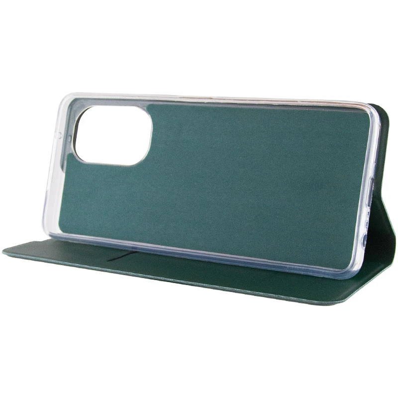 Елегантний чохол книжка GETMAN на TECNO Camon 19 – Зелений. Фото 6 з 9