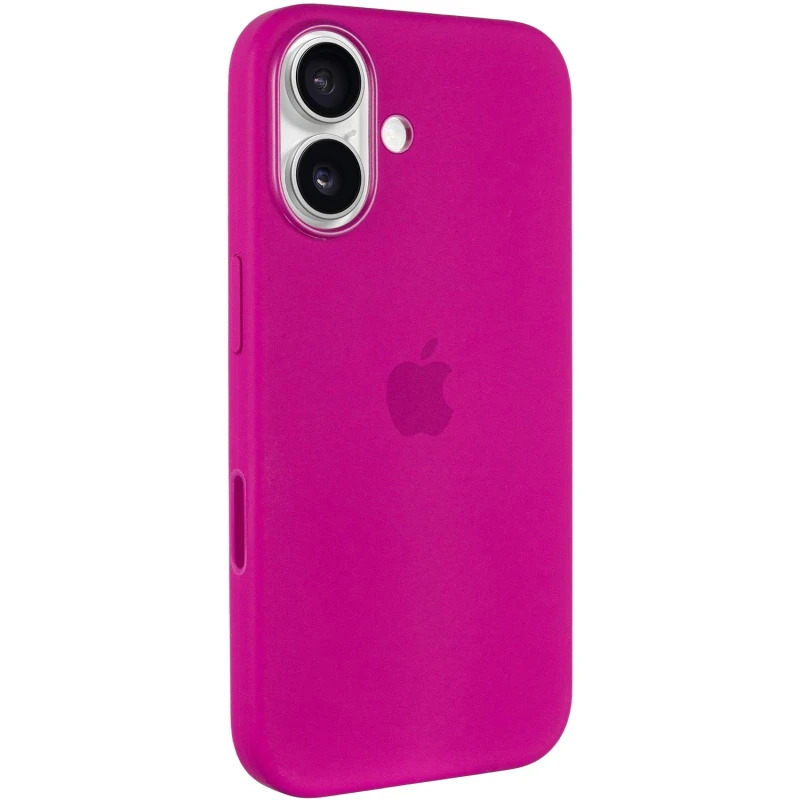 Силиконовый чехол ААА with Magsafe connection для Apple iPhone 16 Plus – Fuchsia. Фото 2 из 8