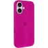 Силиконовый чехол ААА with Magsafe connection для Apple iPhone 16 Plus – Fuchsia. Фото 2 из 8