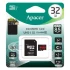 Карта пам'яті Apacer microSDHC (UHS-1) 32Gb class 10 V10 A1 R100MB/s + SD adapter – Black. Фото 2 з 2