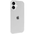 Чехол Silicone Case с закрытым низом для Apple iPhone 17 (6.3") – Белый / White. Фото 1 из 6