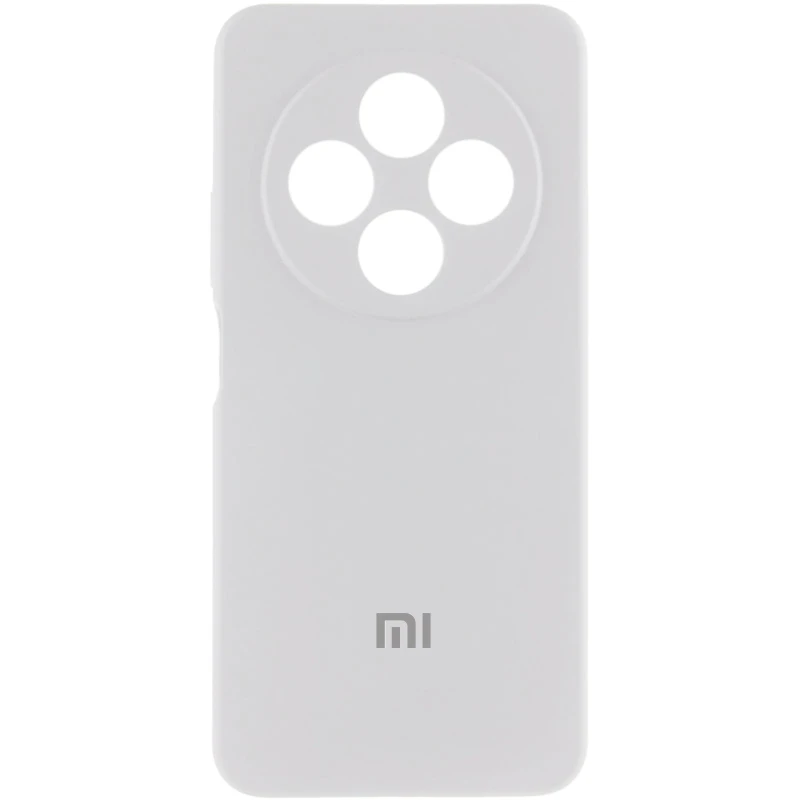 Силіконовий чохол Cover Lakshmi з захистом камери для Xiaomi Poco C75 – Білий / White. Фото 1 з 1
