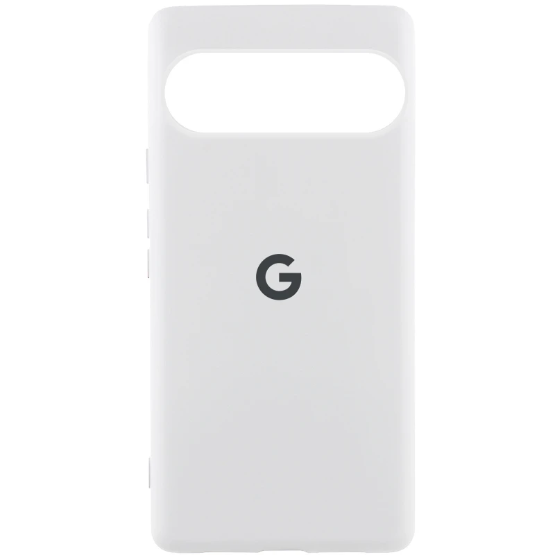 Чехол Silicone Case Lakshmi Premium Logo для Google Pixel 10 – Белый / White. Фото 1 из 1