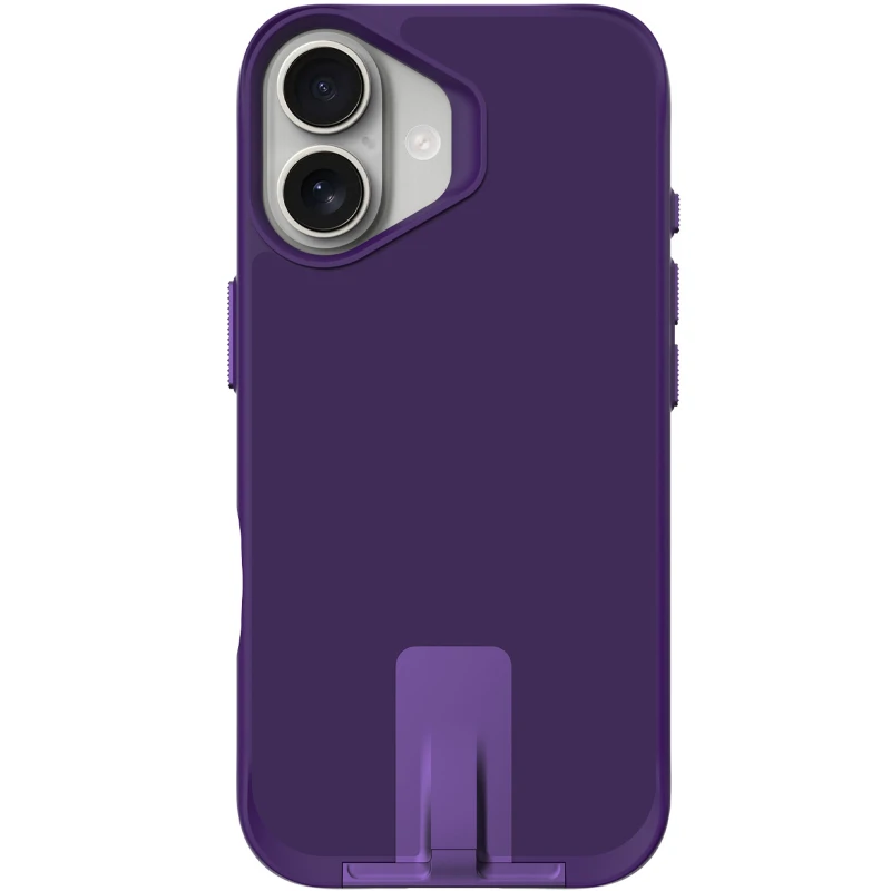 TPU+PC чохол Space Taurustar Magsafe with kickstand для Apple iPhone 17 (6.3") – Deep Blue. Фото 3 з 6