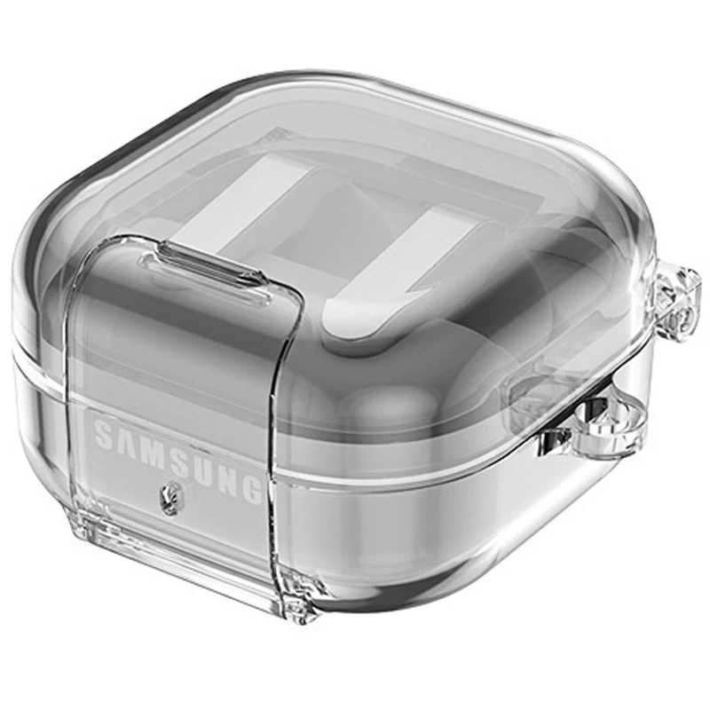 Футляр Crystal Lock Series для Samsung Galaxy Buds 4 / 4 Pro – Black. Фото 3 з 3