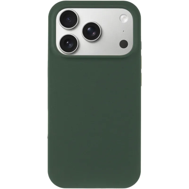 Чохол Silk (AA) NO LOGO with Magnetic Fit для Apple iPhone 17 Pro (6.3") – Зелений / Cyprus Green. Фото 3 з 6