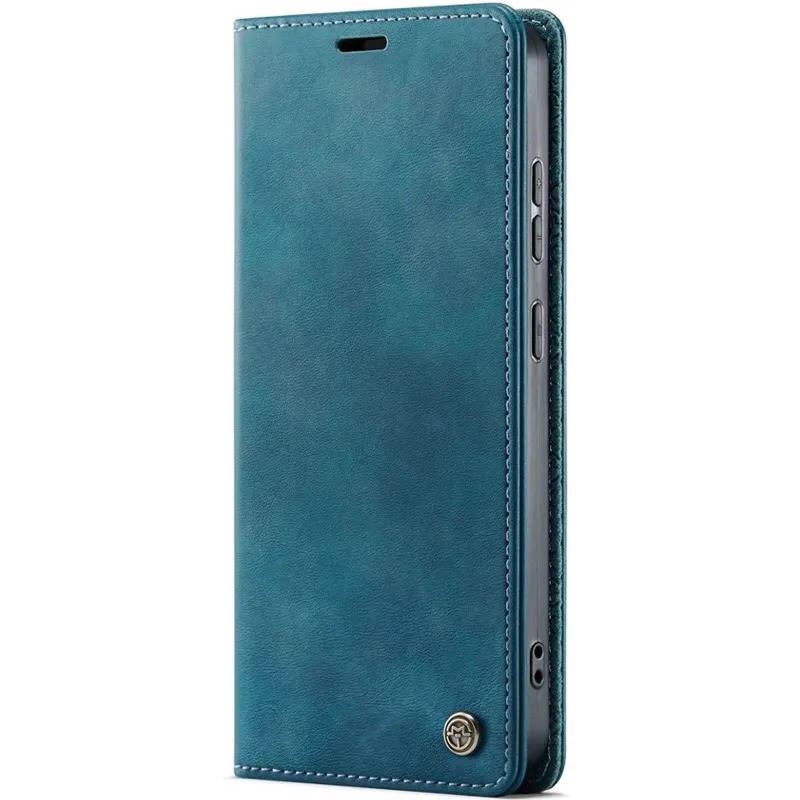 Шкіряний чохол-книжка CaseMe Velvet Matte для Samsung Galaxy S26 FE – Green. Фото 1 з 5