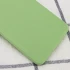 Цветной силиконовый чехол с защитой камеры для Xiaomi Poco C65 – Фисташковый. Фото 4 из 5