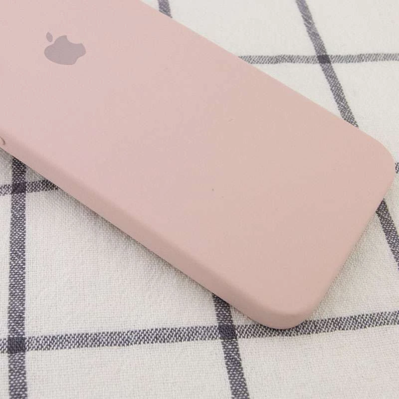 Чохол Silicone Case Square з захистом камери на Apple iPhone 7 / 8 (4.7") – Рожевий / Pink Sand. Фото 2 з 3