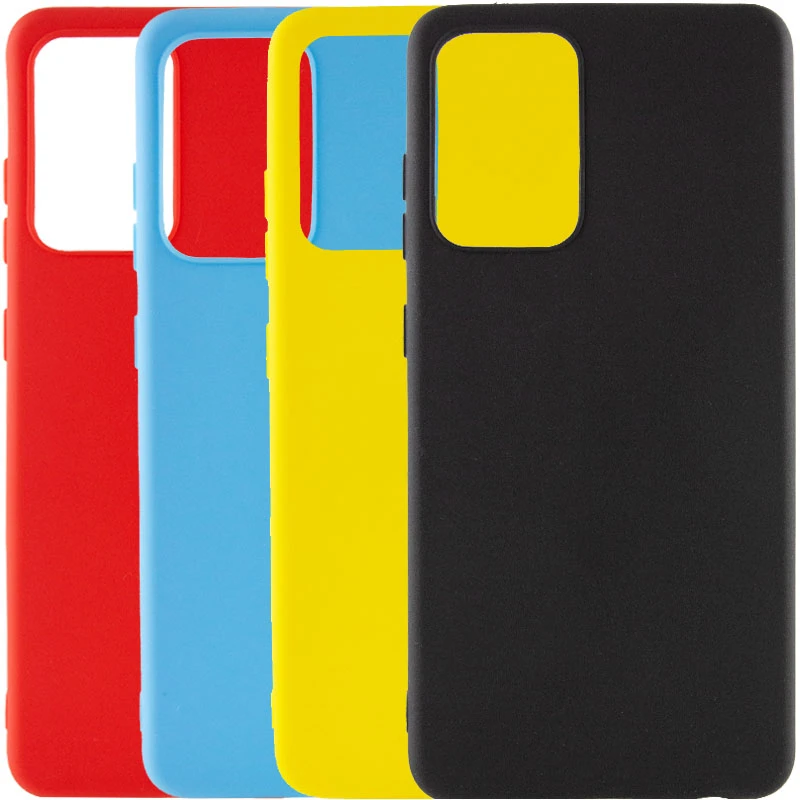 Цветной силиконовый чехол для Xiaomi Redmi Note 11E фото 2 из 2