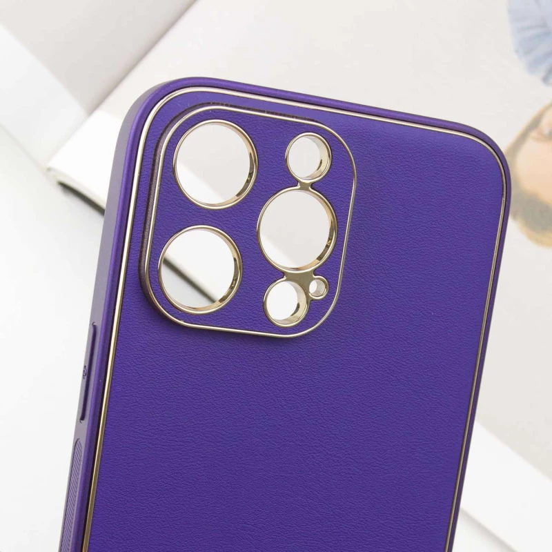 Шкіряний чохол Xshield на Apple iPhone 14 Pro Max (6.7") – Фіолетовий / Ultra Violet. Фото 5 з 9
