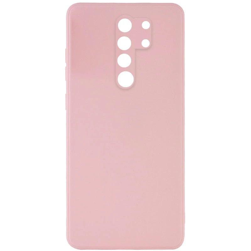 

Кольоровий силіконовий чохол із захистом камери на Xiaomi Redmi Note 8 Pro (Рожевий / Pink Sand)