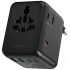 Мережевий універсальний перехідник WIWU UA010 Warrior GaN 45W + 2USB-A/3C фото 1 з 1