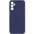 Чехол Silicone Case Lakshmi Premium L с закрытой камерой для Samsung Galaxy A24 4G – Темно-синий / Midnight blue. Фото 1 из 7