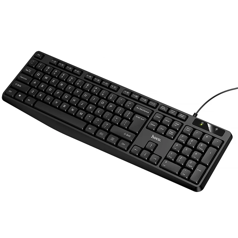 Провідна клавіатура Hoco GM60 Cool (English Version) – Black. Фото 3 з 6