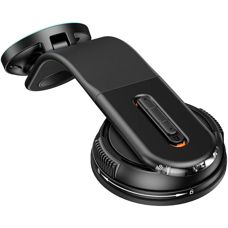 Автотримач з БЗП WIWU CH-327 Universal Automatic 15W – Black. Фото 3 з 7