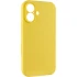 Чохол Silk Full Camera Protective (AA) NO LOGO для Apple iPhone 16 Plus – Жовтий / Yellow. Фото 2 з 8