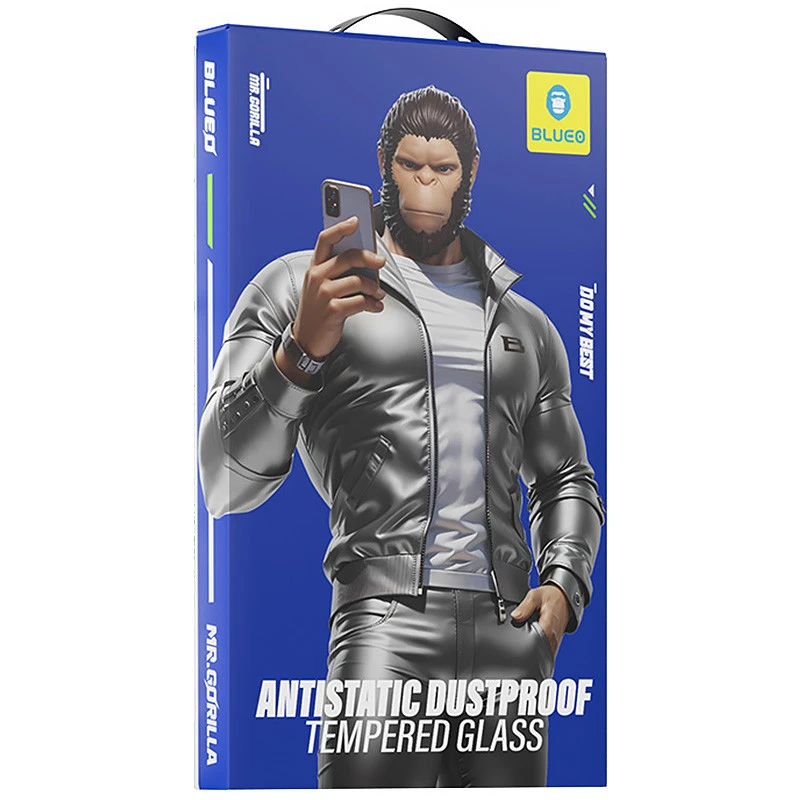 Защитное стекло Blueo Full Cover HD для Apple iPhone 18 Pro Max – Черный. Фото 3 из 4