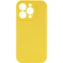 Чохол Silk Full Camera Protective (AA) NO LOGO для Apple iPhone 17 (6.3") – Жовтий / Yellow. Фото 1 з 4
