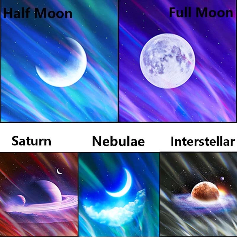 Проектор-нічник Magic Star E12B 2400 mAh – White. Фото 3 з 8