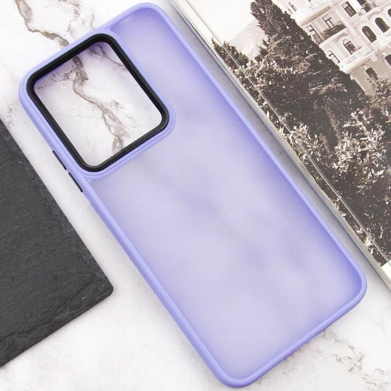 Чехол TPU+PC Lyon Frosted на TECNO Spark Go 2024 – Purple. Фото 3 Чехол TPU+PC Lyon Frosted на TECNO Spark Go 2024 – Purple. Фото 3 из 3