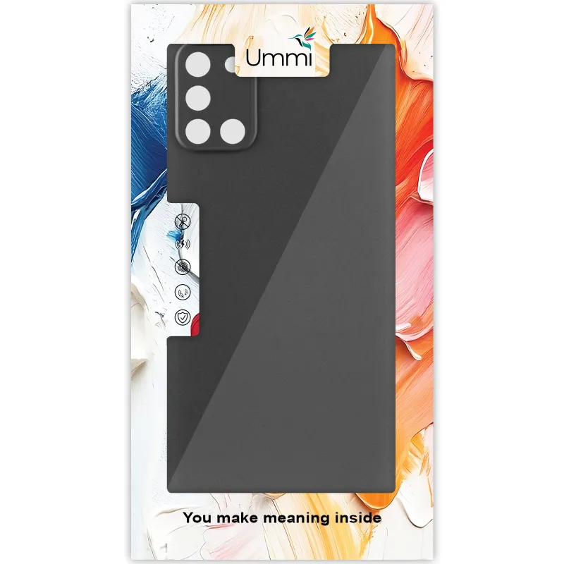 Чохол Silicone Cover Ummi Lakshmi Full Camera (AA) для Samsung Galaxy A21s – Чорний / Black. Фото 2 з 2