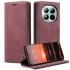 Кожаный чехол-книжка CaseMe Velvet Nubuck для Xiaomi Redmi Note 15 Pro 5G – Red. Фото 2 из 4