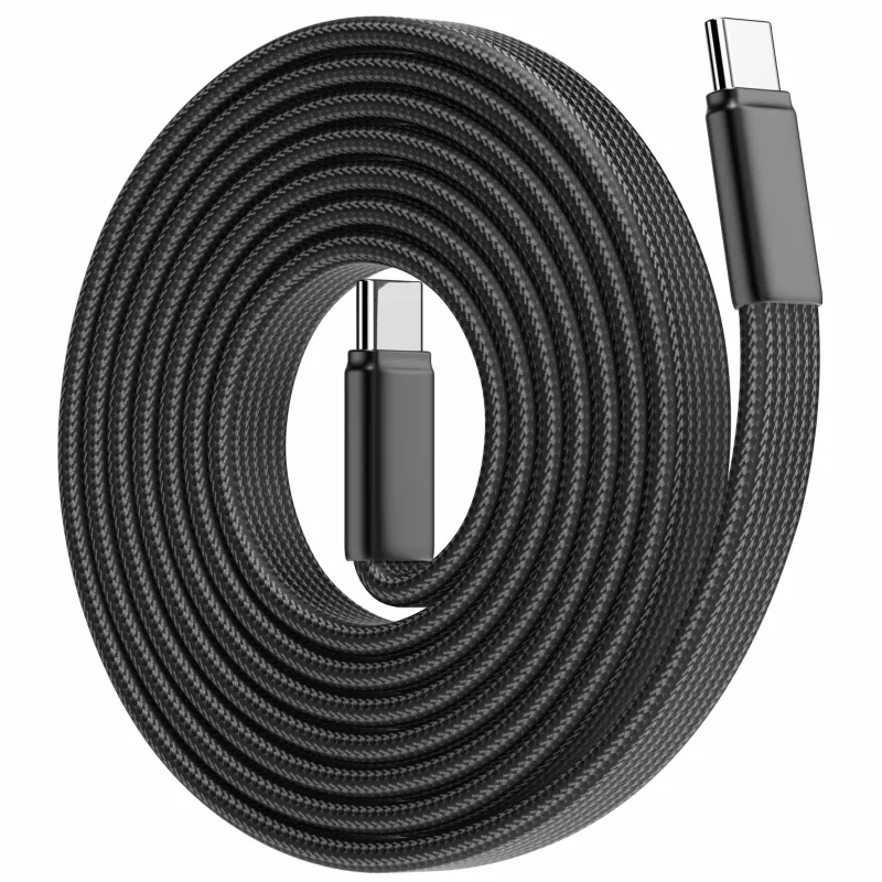 Дата кабель Amaya 316CC Type-C to Type-C 100W (1m) – Black. Фото 1 з 2