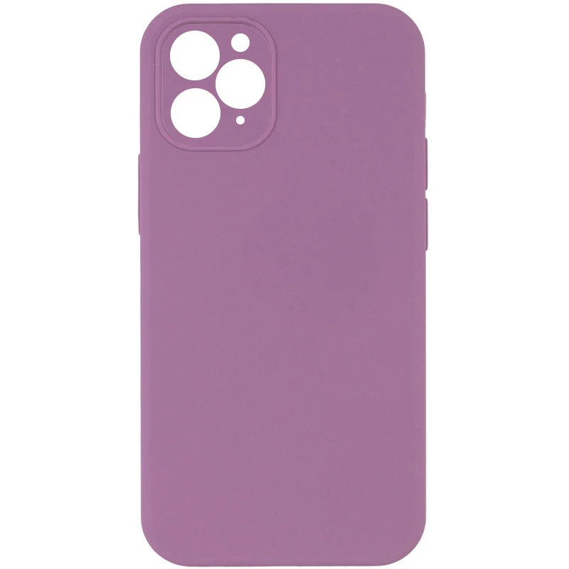 Чехол Silicone Case Square L с защитой камеры для Apple iPhone 11 Pro Max (6.5") – Лиловый / Lilac Pride. Фото 1 из 1