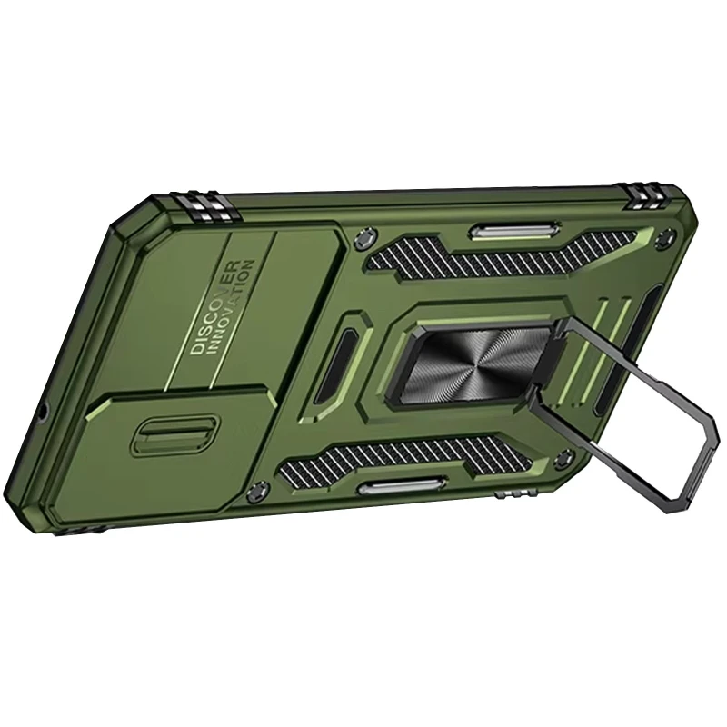 Ударопрочный чехол Square Ring c шторкой на камеру для Samsung Galaxy S25 FE – Оливковый / Army Green. Фото 4 Ударопрочный чехол Square Ring c шторкой на камеру для Samsung Galaxy S25 FE – Оливковый / Army Green. Фото 4 из 6