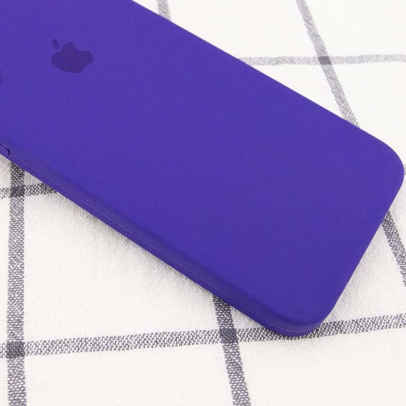 Чохол Silicone Case Square з захистом камери на Apple iPhone XR (6.1") – Фіолетовий / Ultra Violet. Фото 2 з 3